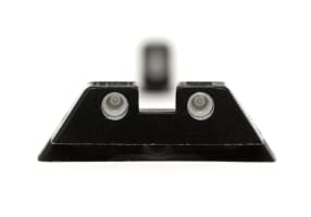 Glock Steel Rear Sight 7.3mm Fluorescent