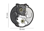 JTG Yin & Yan Cat Patch