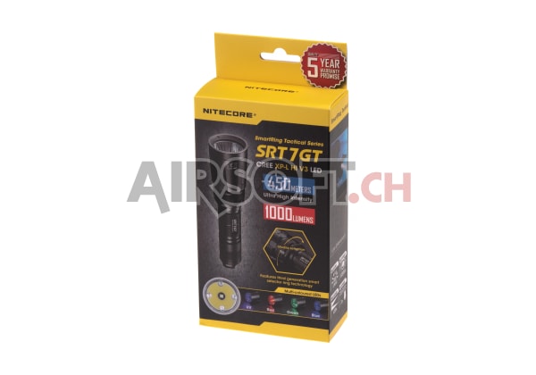 LINTERNA NITECORE SRT7GT 1000 LM