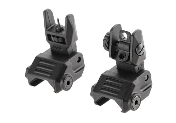 DLG Tactical Low Profile Folding Sight Set