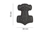 JTG Thors Hammer Rubber Patch