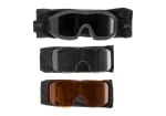 SwissEye F-Tac Goggle Smoke / Orange / Clear