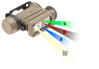 Streamlight Sidewinder Compact II Aviation Model Flashlight White / Green / Blue / IR Light