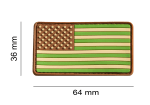JTG US Flag Rubber Patch
