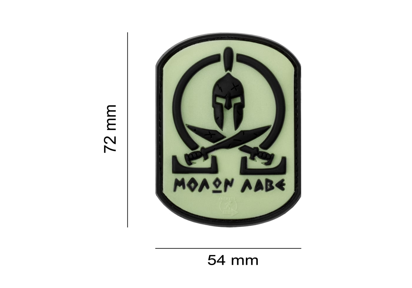 JTG Molon Labe Rubber Patch