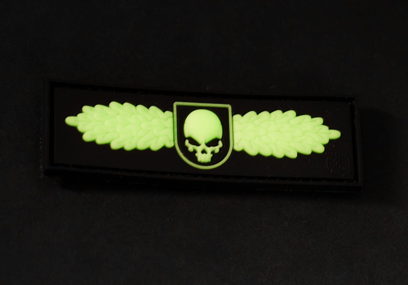 JTG SOF Skull Badge Rubber Patch