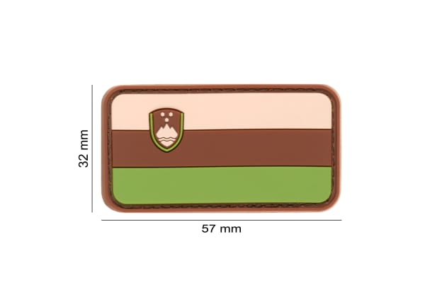 JTG Slovenia Flag Rubber Patch