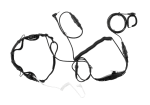 Emerson SWAT Tactical Throat Mic Set for Motorola Talkabout
