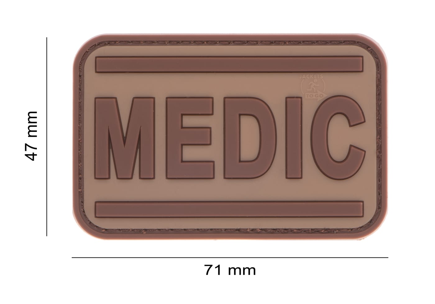 JTG Medic Rubber Patch