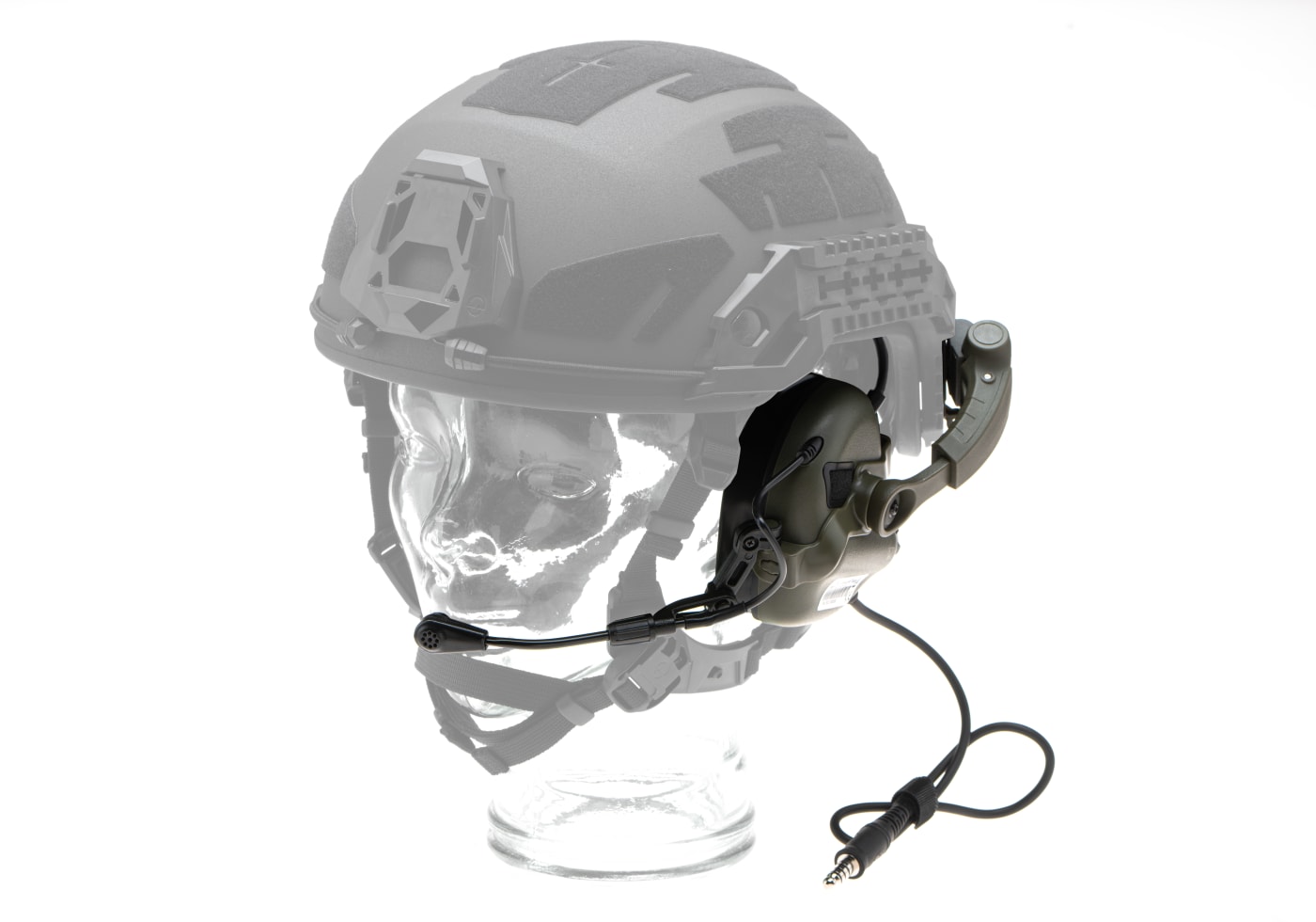 Earmor M32X Plus Hearing Protection Set for ARC Helmet Rails