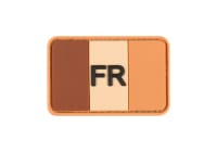 JTG France Flag Rubber Patch