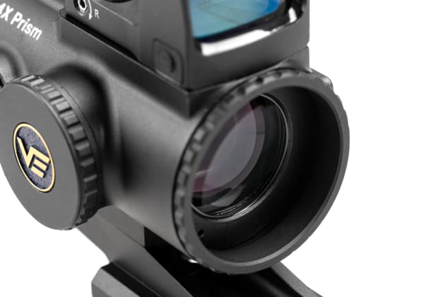 Vector Optics Paragon 4x24 Prism Scope Kit with Frenxy 1x17x24 RDS and Riser Mount