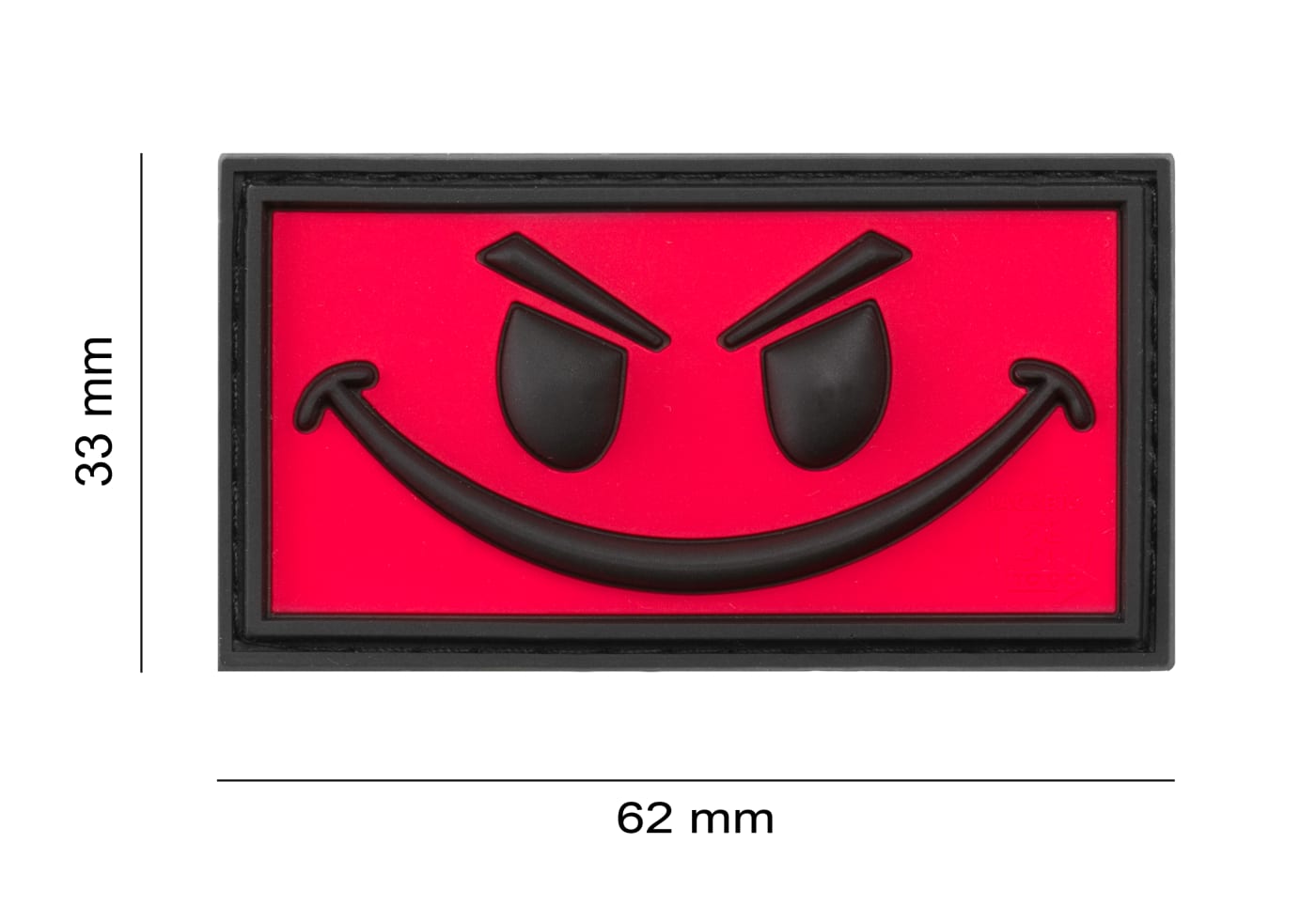 JTG Evil Smile Rubber Patch