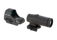 Holosun HS510C Solar Red Circle Dot Sight Combo with HM3X