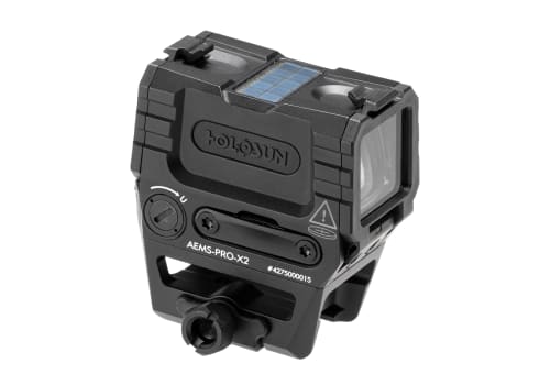 Holosun AEMS PRO X2 Solar Green Circle Dot Sight