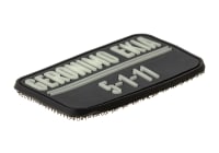 JTG Geronimo EKIA Rubber Patch Glow in the Dark