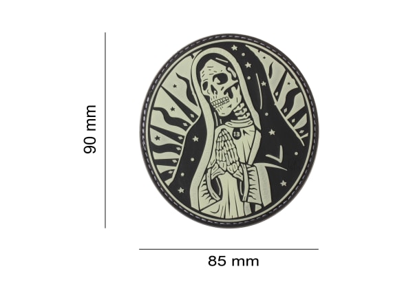 JTG Santa Muerte Rubber Patch
