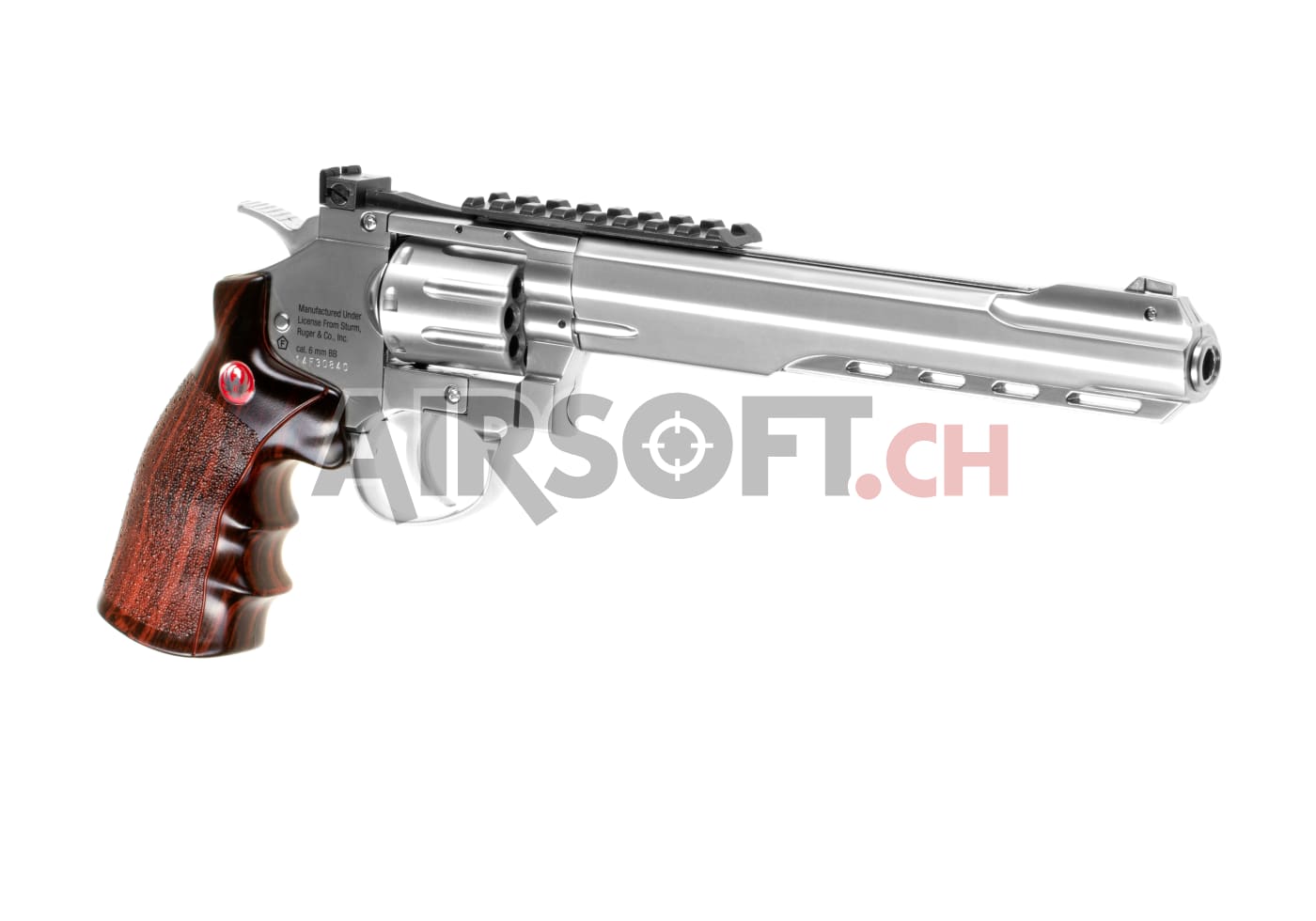 Airsoft 4 joules co2 pistolet a bille bb ruger super hawk