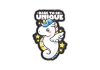 JTG Dare To Be Unique Rubber Patch