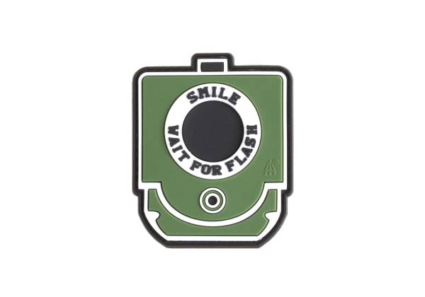 JTG Smile and Wait Rubber Patch