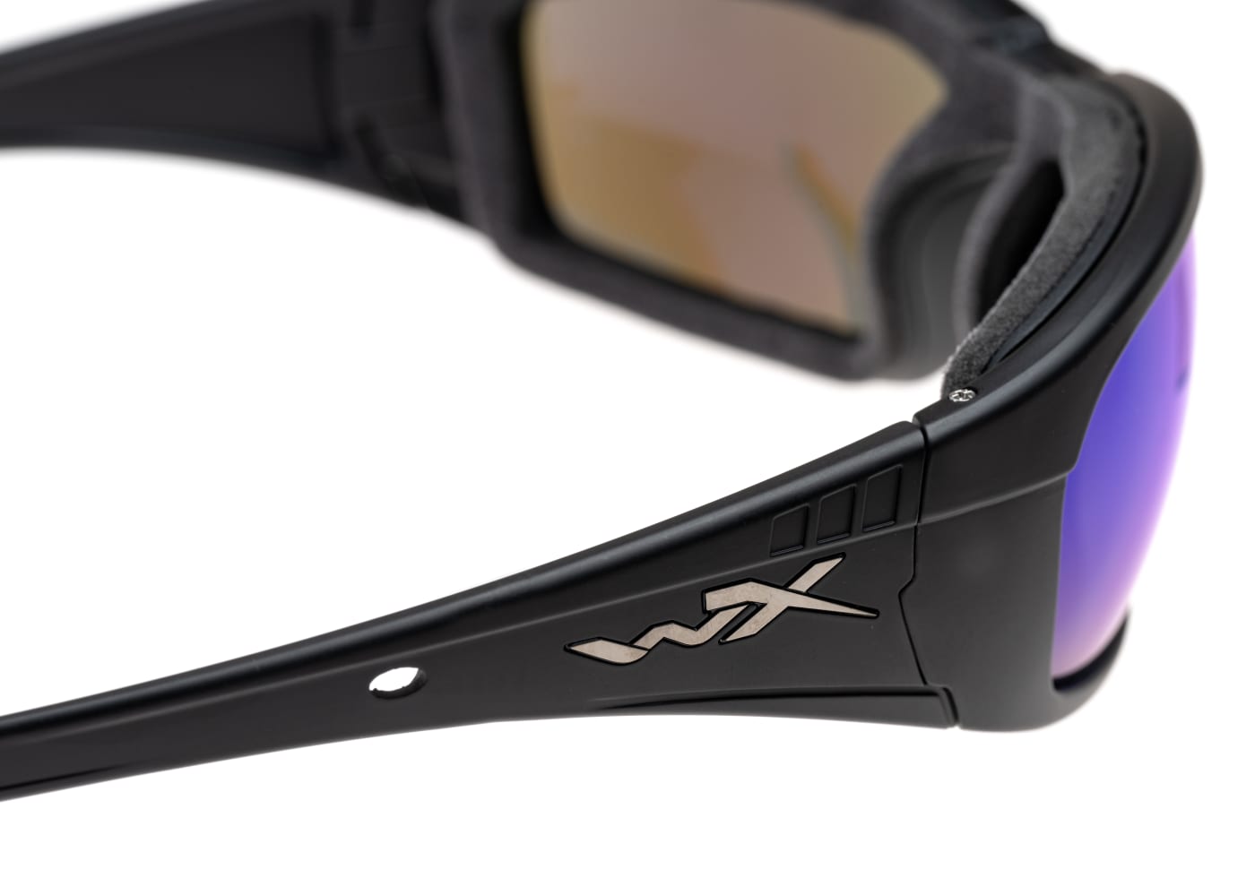 Wiley X WX Boss Captivate Polarized Blue Mirror