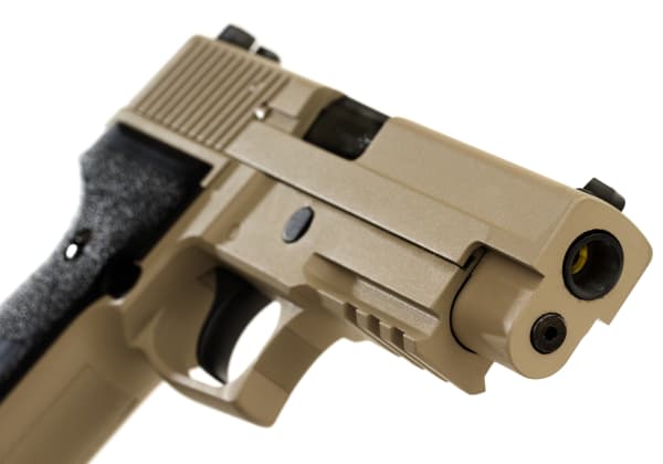 WE P226 Mk25 Navy Seals Full Metal Desert GBB