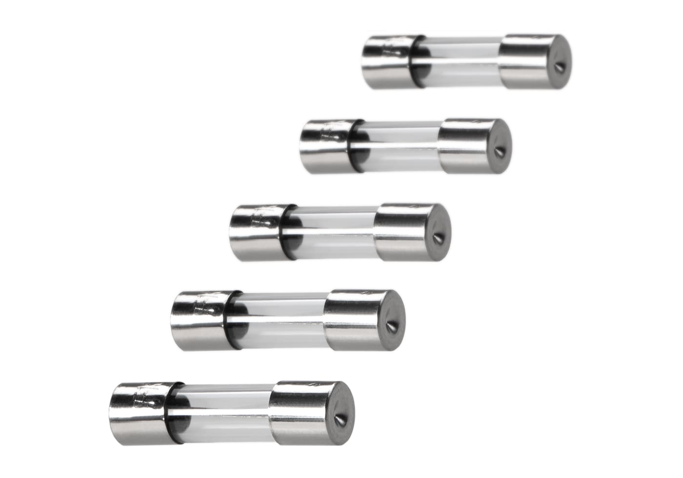 Nimrod Glass Type Fuse 5x20mm 15A 5pcs