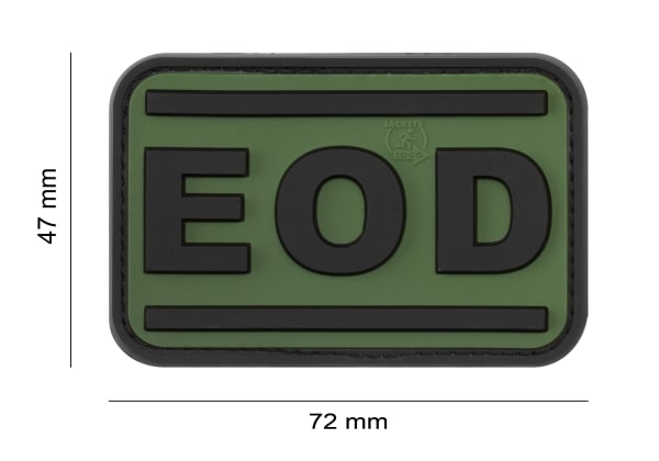 JTG EOD Rubber Patch