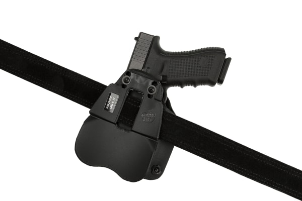 Frontline KNG Open Top Holster für Glock 17 GTL Paddle