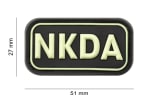 JTG NKDA Rubber Patch