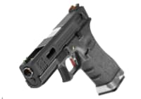 WE G-Force 18C BK Silver Barrel Metal Version GBB