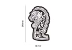 JTG Northman Dragon Ship Head Rubber Patch