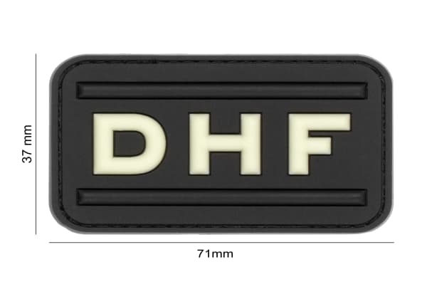 JTG Diensthundeführer Rubber Patch