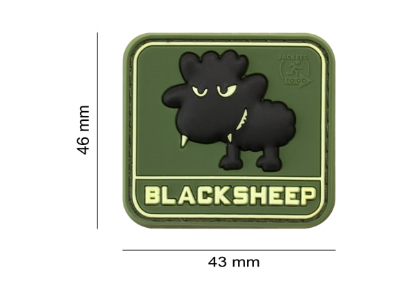 JTG Little Black Sheep Rubber Patch