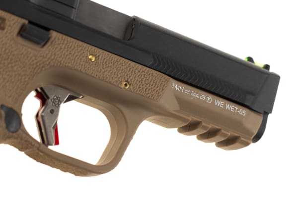WE WET-05 BK Silver Barrel Metal Version GBB