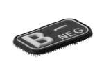 JTG Bloodtype Rubber Patch B Neg