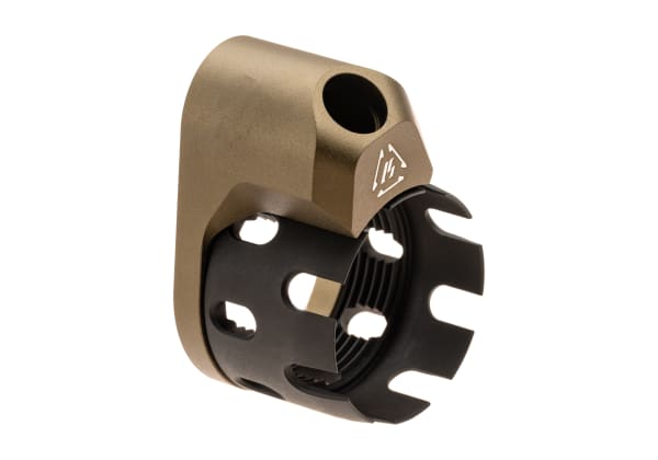 Strike Industries AR Enhanced Castle Nut & Extended End Plate