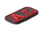 JTG Bloodtype Rubber Patch A Pos