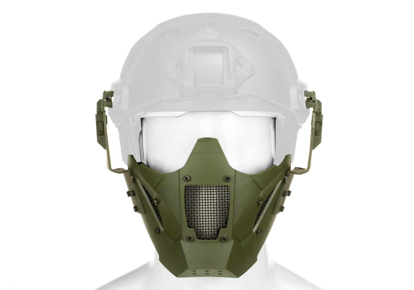 Pirate Arms Warrior Steel Half Face Mask