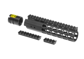 Leapers AR-15 7.2 Inch Super Slim Free Float Handguard Keymod