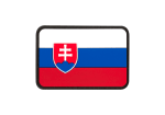 JTG Slovakia Flag Rubber Patch