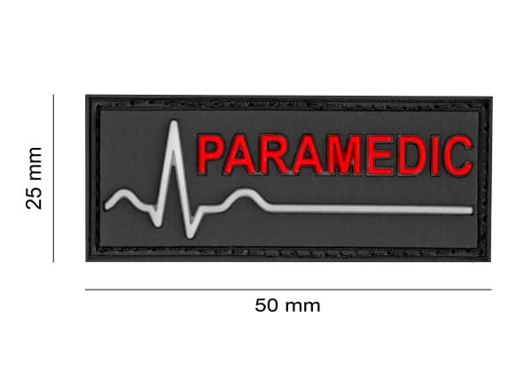 JTG Paramedic Rubber Patch