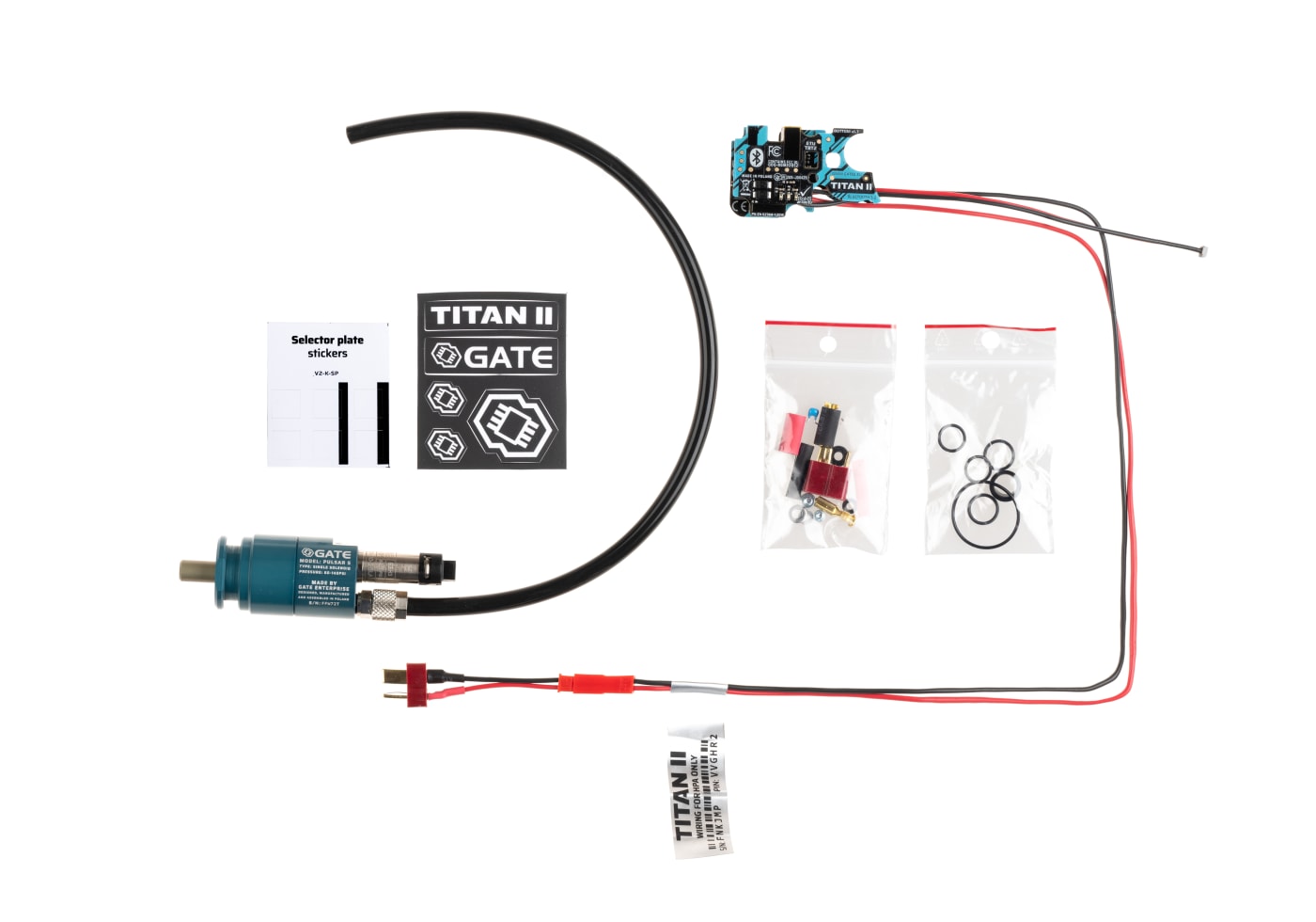 Gate PULSAR S HPA Engine with TITAN II Bluetooth Rear Wired