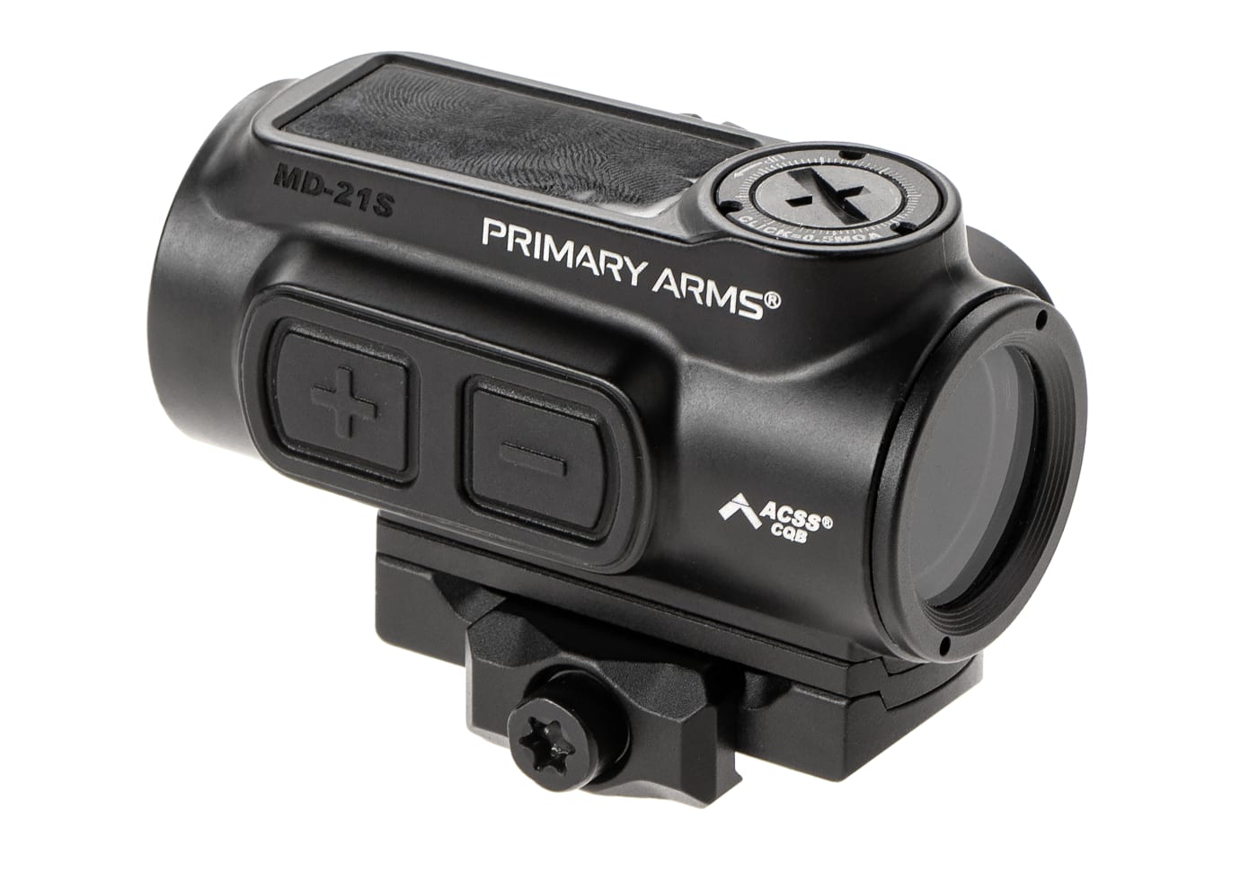 Primary Arms GLx MD-21S Push Button 21mm Microdot with AutoLive 2 MOA Red Dot Reticle