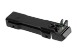 LPA Adjustable Fiber Optic Rear Sight for 6-8mm Shotgun Ribs