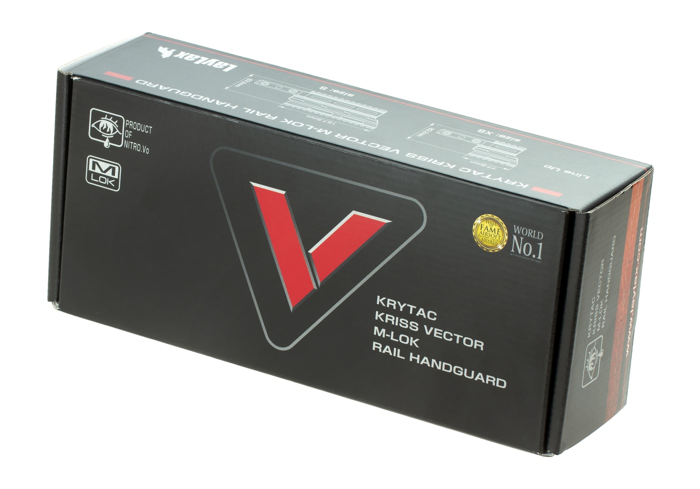Nitro.V0 Kriss Vector M-LOK Handguard XS