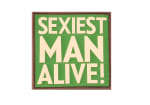 JTG Sexiest Man Alive Rubber Patch