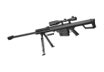 Snow Wolf Barrett M82A1 Bolt Action Sniper Rifle Set