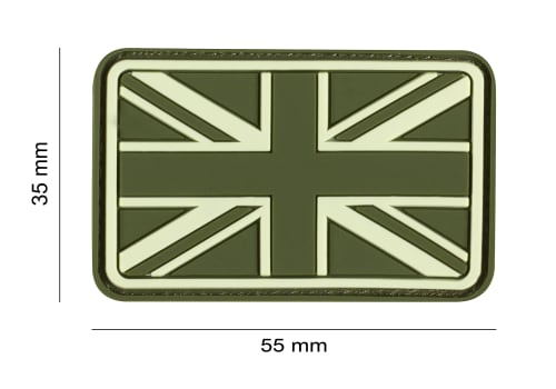 JTG Small Great Britain Flag Rubber Patch