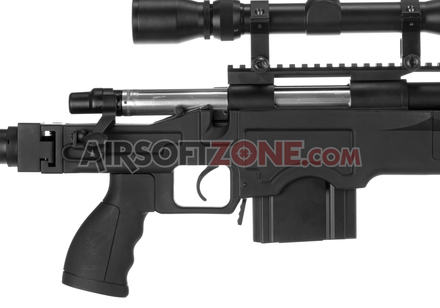 GSG Airsoft 4410 Sniper Set Spring Powered 1.7 J black